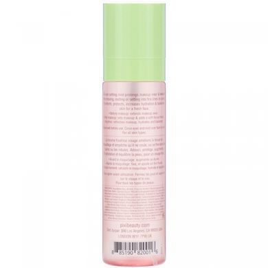 Spray for correcting makeup, with rose water and green tea, Pixi Beauty, 80 ml (2.7 fluid ounces).