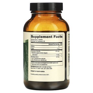 Fermented chlorella extract Dr Mercola (Fermented Chlorella Extract) 450 tablets