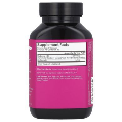 HUM Nutrition, Best of Berberine, 1,200 mg, 60 Vegan Capsules (600 mg per Capsule)