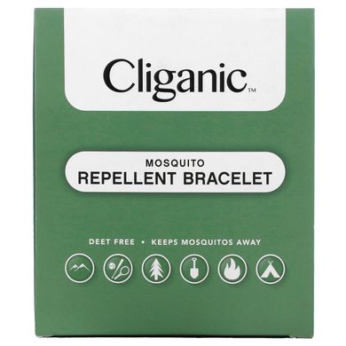 Браслет від комарів Cliganic (Mosquito Repellent Bracelet) 10 шт