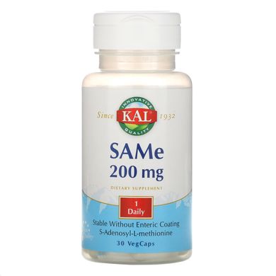 SAM-e KAL (S-Adenosyl-L-Methionine) 200 мг 30 капсул купить в Киеве и Украине