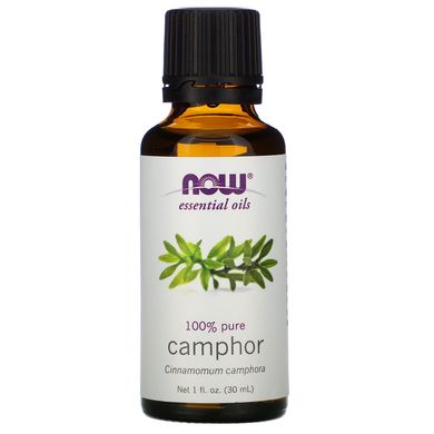 Ефірна олія камфори Now Foods (Essential Oils Camphor Oil Camphorous Aromatherapy Scent) 30 мл