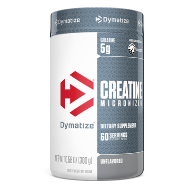 Креатин мікронізований, без ароматизатора, Dymatize Nutrition, 10,6 унцій (300 г)