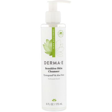 Очищуючий засіб для чутливої ​​шкіри Derma E (Sensitive Skin Cleanser) 175 мл