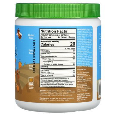 Суперфуд зі смаком шоколаду для дітей Amazing Grass (Kidz Superfood) 180 г