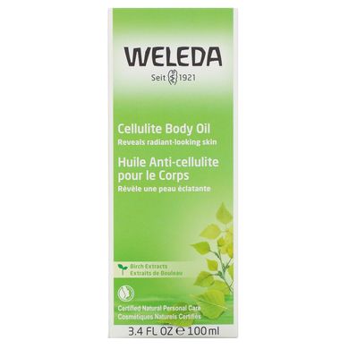 Целлюлитное масло для тела, Cellulite Body Oil, Weleda, 100 мл купить в Киеве и Украине