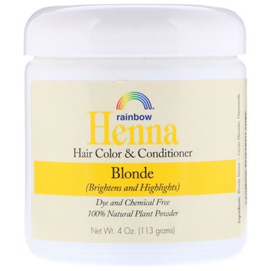 Хна для волосся Білий колір і кондиціонер Rainbow Research (Henna) 113 м