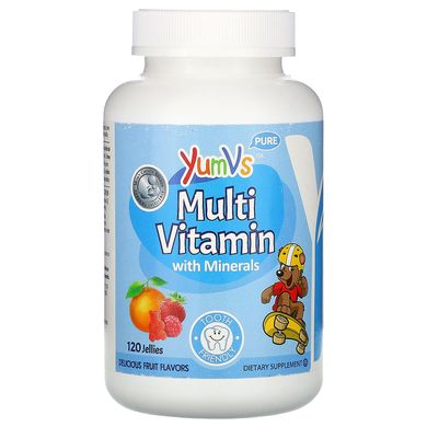 Мультивітаміни + мінерали для дітей Yum-V's (Vitamin C) 120 желе