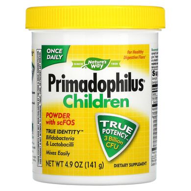 Пробиотик для детей Nature's Way (Primadophilus Children) 3 млрд КОЕ 141 г купить в Киеве и Украине