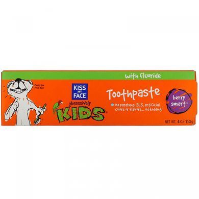 Childrens fluoride toothpaste Kiss My Face (Toothpaste) 113 g