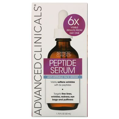 Пептидна сироватка, Peptide Serum, Advanced Clinicals, 52 мл