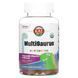 Мультивитамины для детей лимон апельсин и клубника KAL (Kids Multisaurus Gummies) 60 жевательных конфет фото