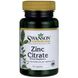 Цинк Цитрат Swanson (Zinc Citrate) 50 мг 60 капсул фото