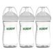 NUK, Simply Natural, Пляшки, білі, від 1 місяця, середні, 3 упаковки, 9 унцій (270 мл) кожна фото
