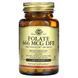 Folic Acid Metafolin Solgar (Folate DFE) 666 mcg 100 tablets