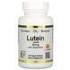 Лютеин с зеаксантином California Gold Nutrition (Lutein/Zeaxanthin) 20 мг 120 растительных мягких таблеток фото