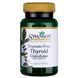 Щитовидна залоза (без тироксину), Thyroid Glandular (Thyroxin-Free), Swanson, 200 мг, 60 капсул фото