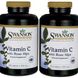 Витамин С с шиповником, Vitamin C w/Rose Hips, Swanson, 500 мг, 1000 капсул фото