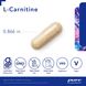 Карнитин Pure Encapsulations (L-Carnitine) 120 капсул фото