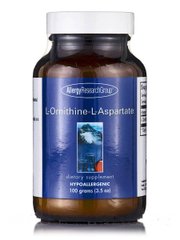L-орнитин-L-аспартат порошок, L-Ornithine-L-Aspartate Powder, Allergy Research Group, 100 г купить в Киеве и Украине