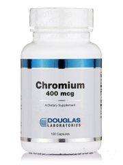 Хром Douglas Laboratories (Chromium) 400 мкг 100 капсул