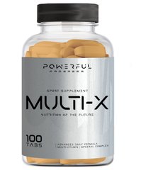 Мультивитамины Powerful Progress (MULTI-X) 100 таблеток купить в Киеве и Украине
