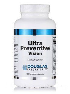 Multivitamins for vision Douglas Laboratories (Ultra Preventive Vision) 120 vegetarian capsules.