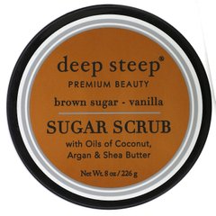 Сахарный скраб сахар и ваниль Deep Steep (Sugar Scrub) 226 г купить в Киеве и Украине