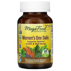 Мультивітаміни і мінерали для жінок MegaFood (Women's One Daily) 60 таблеток