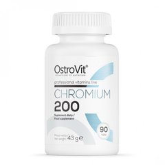 Хром 200, CHROMIUM 200, OstroVit, 90 таблеток