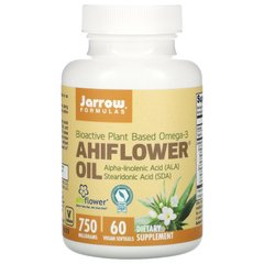 Масло воробейника польового Jarrow Formulas (Ahinflower Oil) 750 мг 60 капсул