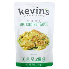 Kevins Natural Foods, Тайський кокосовий соус, 7 унцій (198 г)