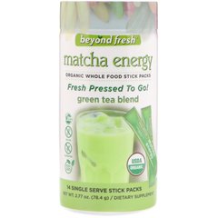 Енергія маття, суміш зеленого чаю, Beyond Fresh, 14 одноразових пакетиків