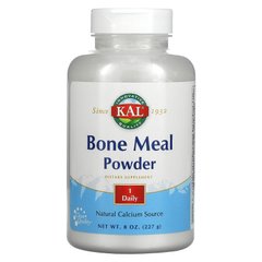 Кальцій для кісток порошок KAL (Bone Meal Powder) 227 г