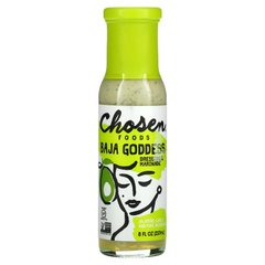 Chosen Foods, Дресинг та маринад Baja Goddess, часник халапеньо та чиста олія авокадо, 8 рідких унцій (237 мл)