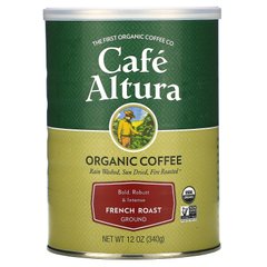 Органический кофе, французская жарка, Cafe Altura, 12 унций (339 г) купить в Киеве и Украине