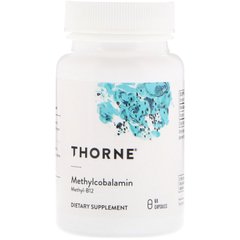 Витамин В12 метилкобаламин Thorne Research (Methylcobalamin В12) 1000 мкг 60 капсул купить в Киеве и Украине