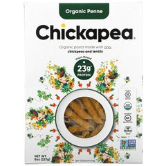 Chickapea, Органічне пенне, 8 унцій (227 г)