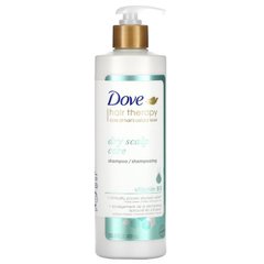 Dove, Hair Therapy, Шампунь для ухода за сухой кожей головы с витамином B3, 13,5 жидких унций (400 мл) купить в Киеве и Украине