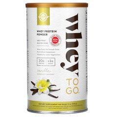 Сывороточный протеин ваниль порошок Solgar (Whey Protein) 340 г купить в Киеве и Украине
