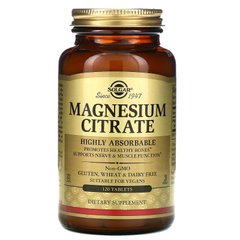 Цитрат магнію Solgar (Magnesium Citrate) 120 таблеток