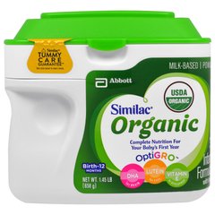 Улучшенная органическая молочная смесь с железом в порошке0-12 месяцев, Similac,658 г купить в Киеве и Украине