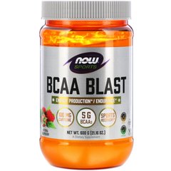 Аминокислоты ВСАА Now Foods Sport (BCAA Blast Sports) 600 г купить в Киеве и Украине