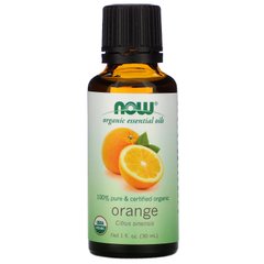 Апельсиновое масло органик Now Foods (Essential Oils Orange) 30 мл купить в Киеве и Украине