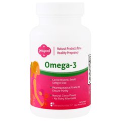 Дополнительный источник Омега-3 жирных кислот для беременных женщин, Pregnancy Plus, Omega-3, Fairhaven Health, 90 мягких капсул купить в Киеве и Украине