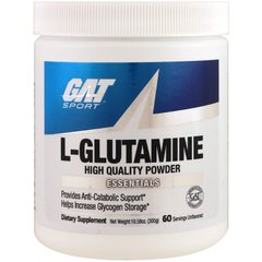 L-глутамін, без смаку, GAT, 10,58 унцій (300 г)