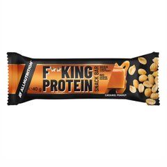 Протеїнові батончики карамель-горіх Allnutrition (Protein Snack Bar) 12 шт по 40 г