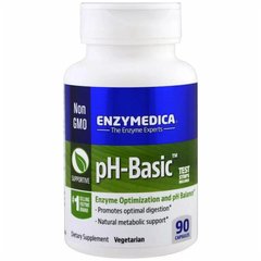 Підтримка балансу рН ферменти Enzymedica (pH-Basic) 90 капсул