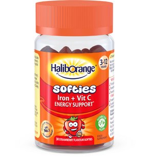 Железо и Витамин С для детей Haliborange (Kids Iron & Vitamin C) 30 жевательных конфет купить в Киеве и Украине