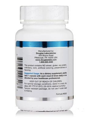 Сахаромицеты Буларди Douglas Laboratories (S.B.C. Saccharomyces Boulardii) 50 капсул купить в Киеве и Украине